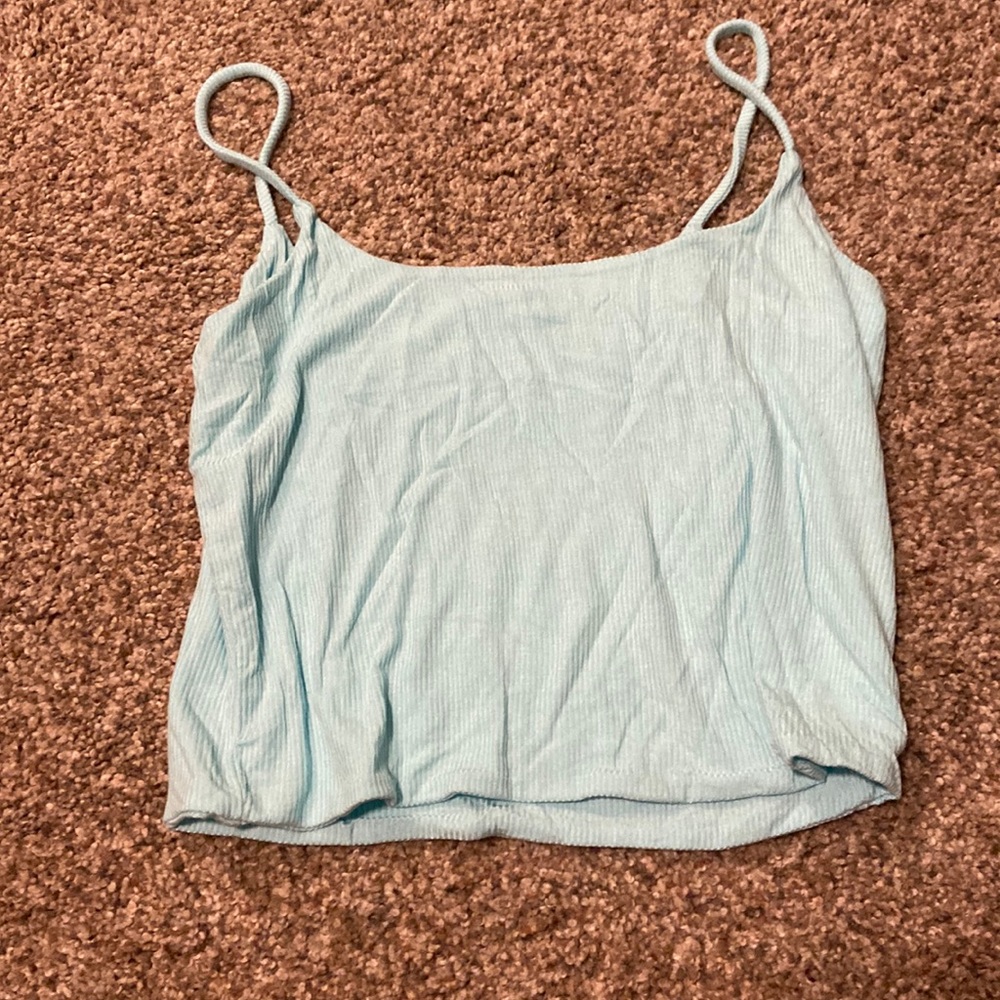 Blue tank top